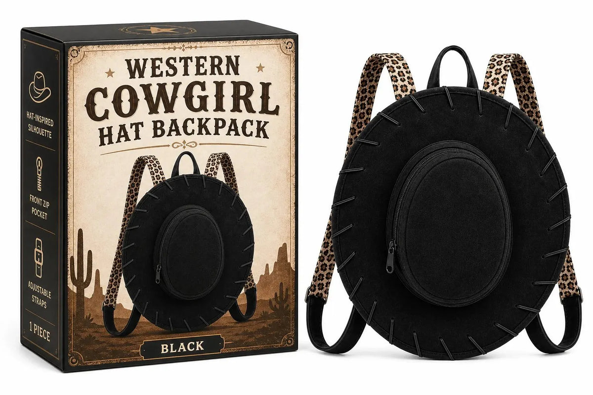 🎉Western Cowgirl Hat Backpack