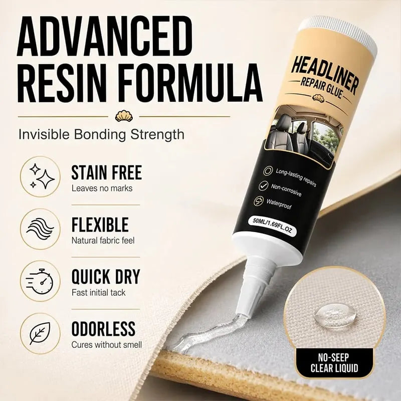 🎉 🔥Hot Sale 49% Off - Car Headliner Repair Glue Waterproof