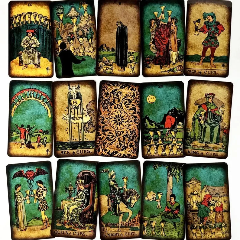 🔥Last 4 hours Sale: Save 50% -Borderless Tarot Reading Deck