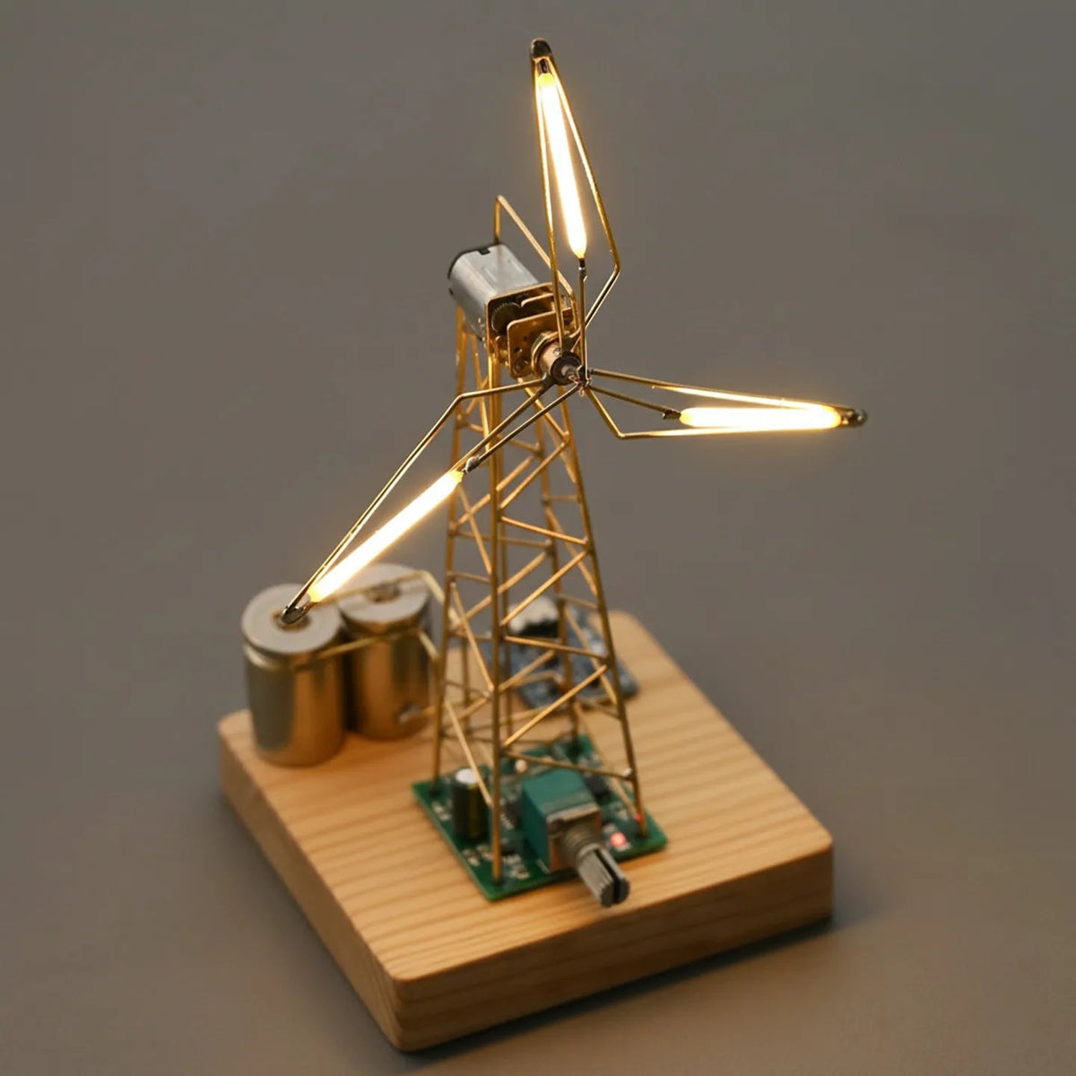 🔥HOT SALE🔥🏆Hot Sale 💡DIY Industrial Retro Windmill Lamp | Hand-Craft Your Own Warm Ambience