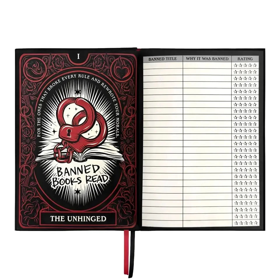 🔥Last Day 50% OFF - 🖤🌶️A Little Wicked Reading Journal📖