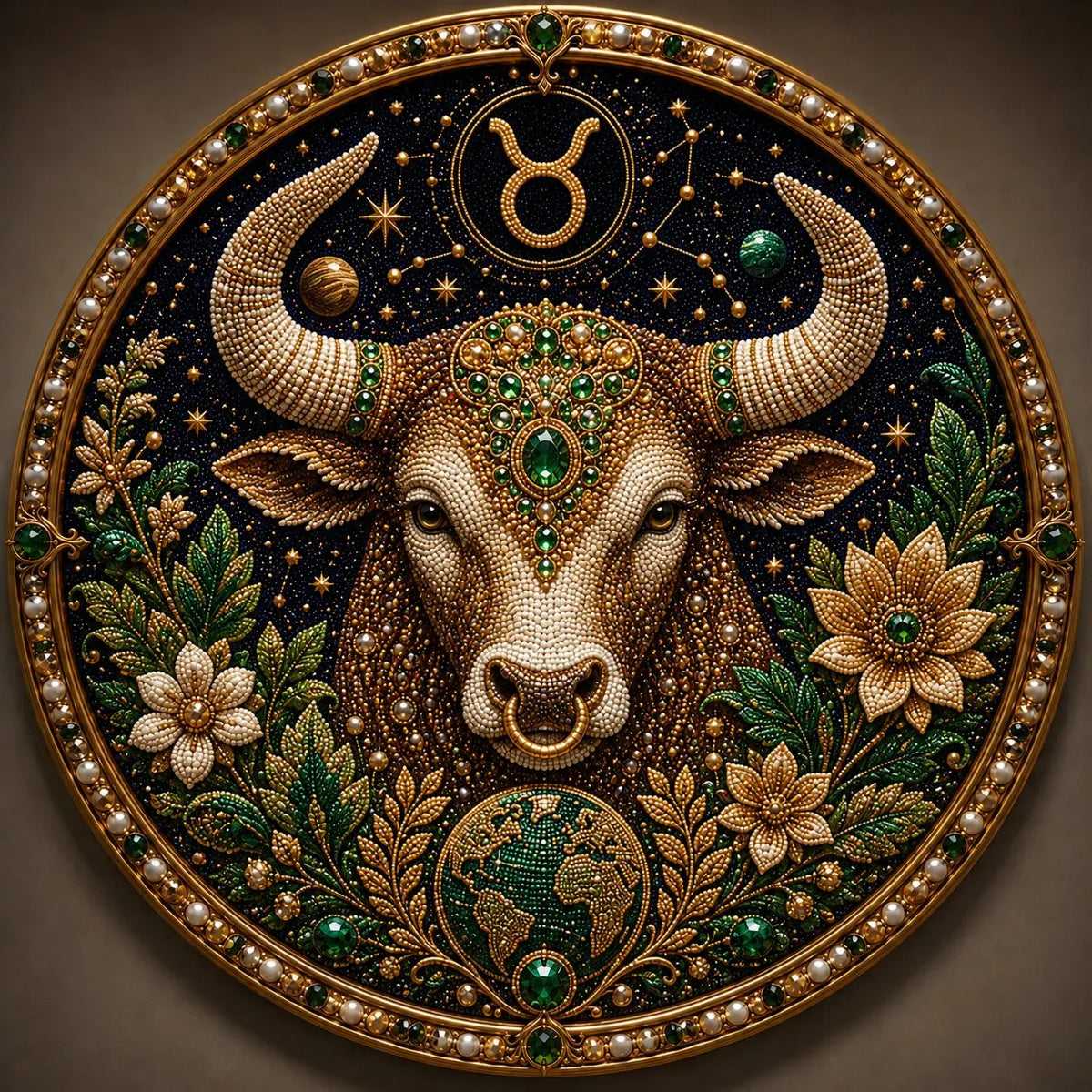 🔥 Last Day 49% OFF - 💎 12 Zodiac Signs Pearl Art Kit ♈🌙 (📦Buy 2 Free Shipping)