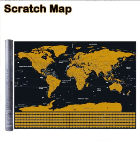 🔥HOT SALE🔥Scratch Map of the World