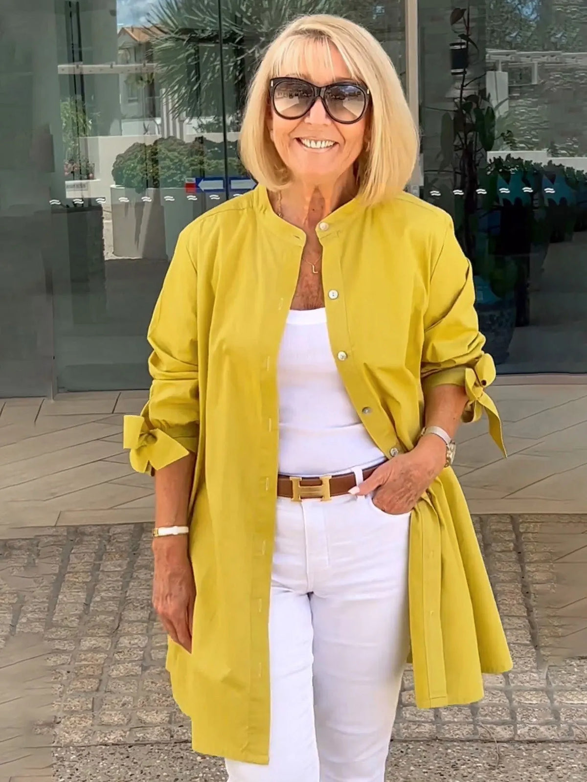 💥NEW ARRIVALS💥Solid Color Long  Shirt Jackets FOR Women