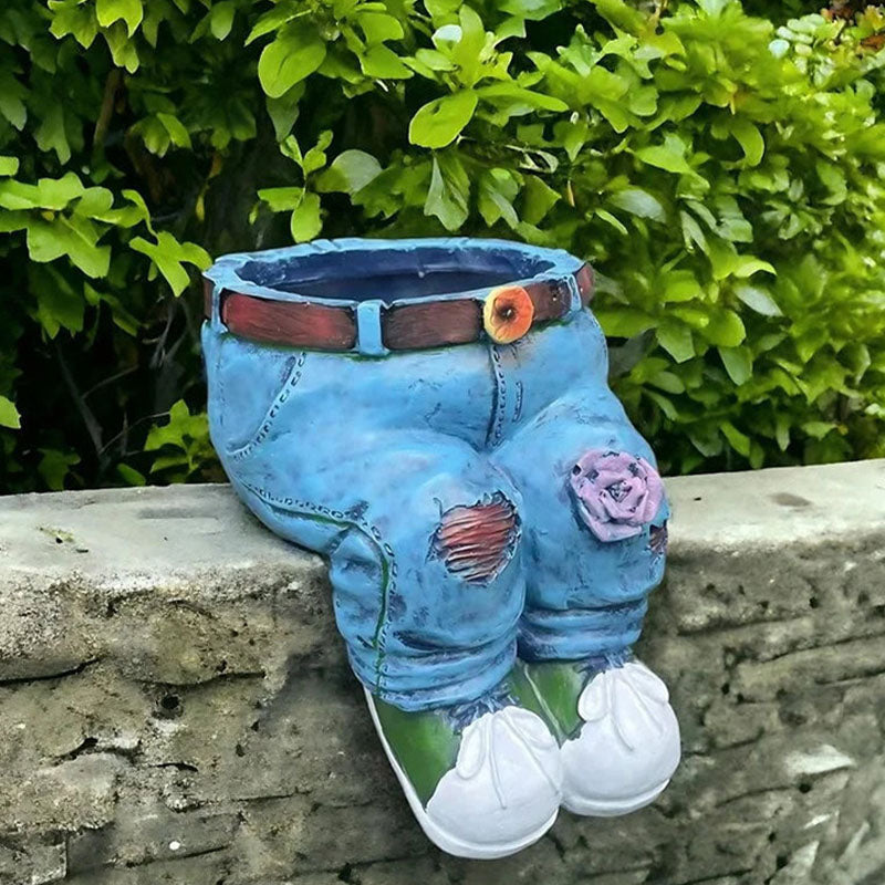 ⏳Limited-time 50% off⏰Creative 3D Jeans Shaped Flower Pot👖🪴
