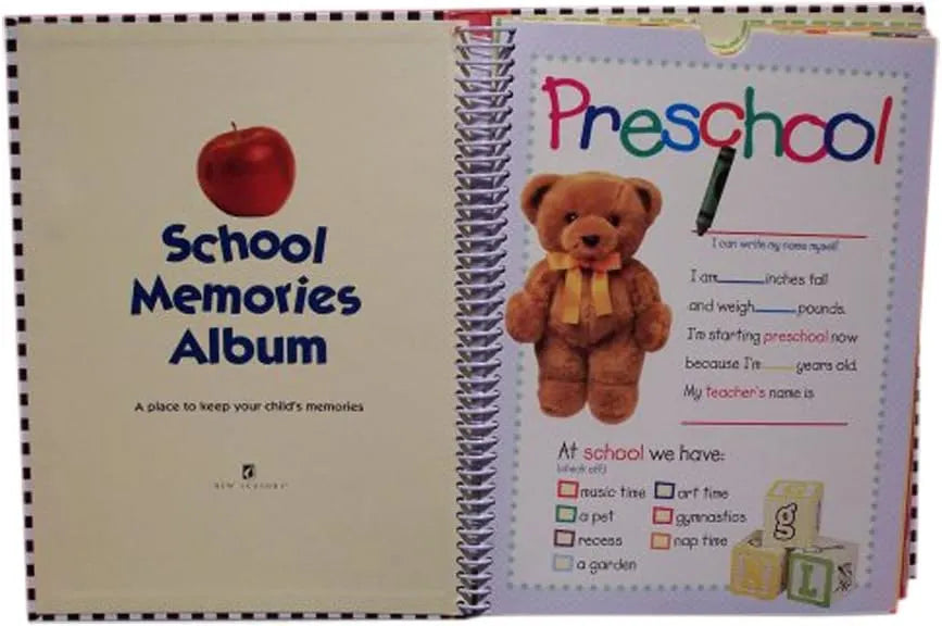 🔥Last Day: 50% OFF!🔥Deluxe School Memories Keepsake Photo Album Scrapbook