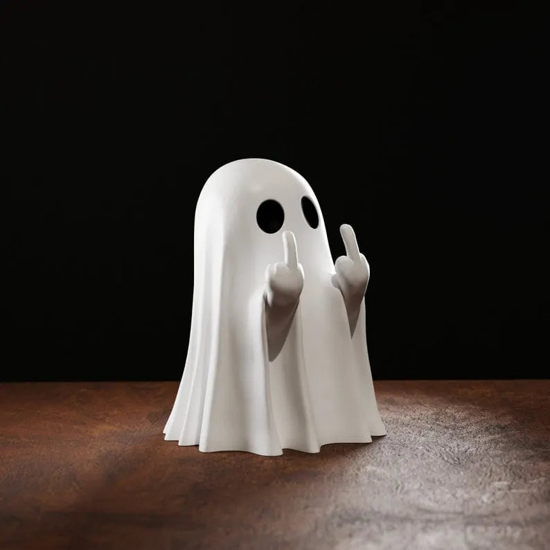 👻 Purely Handmade Cute Ghost Statue🎉