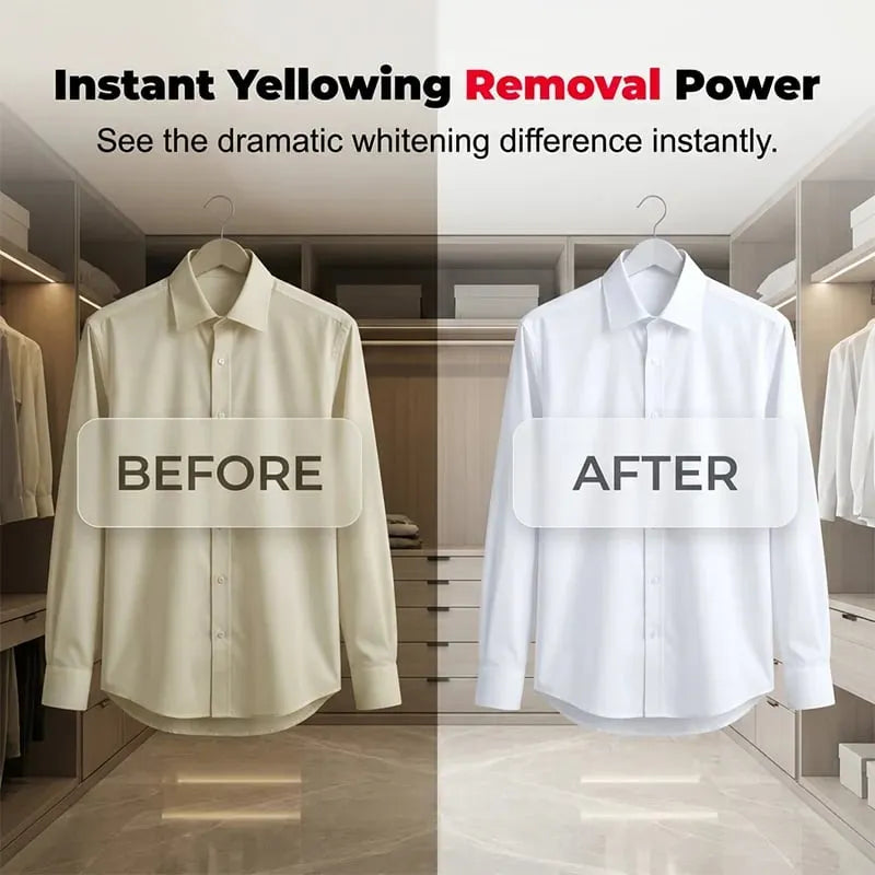 🔥HOT SALE🔥🔥💥 Deep Cleaning Laundry Whitening Sheets ✨🧺 Powerful Stain Remover Brightening Fabric Laundry Cleaning Sheets