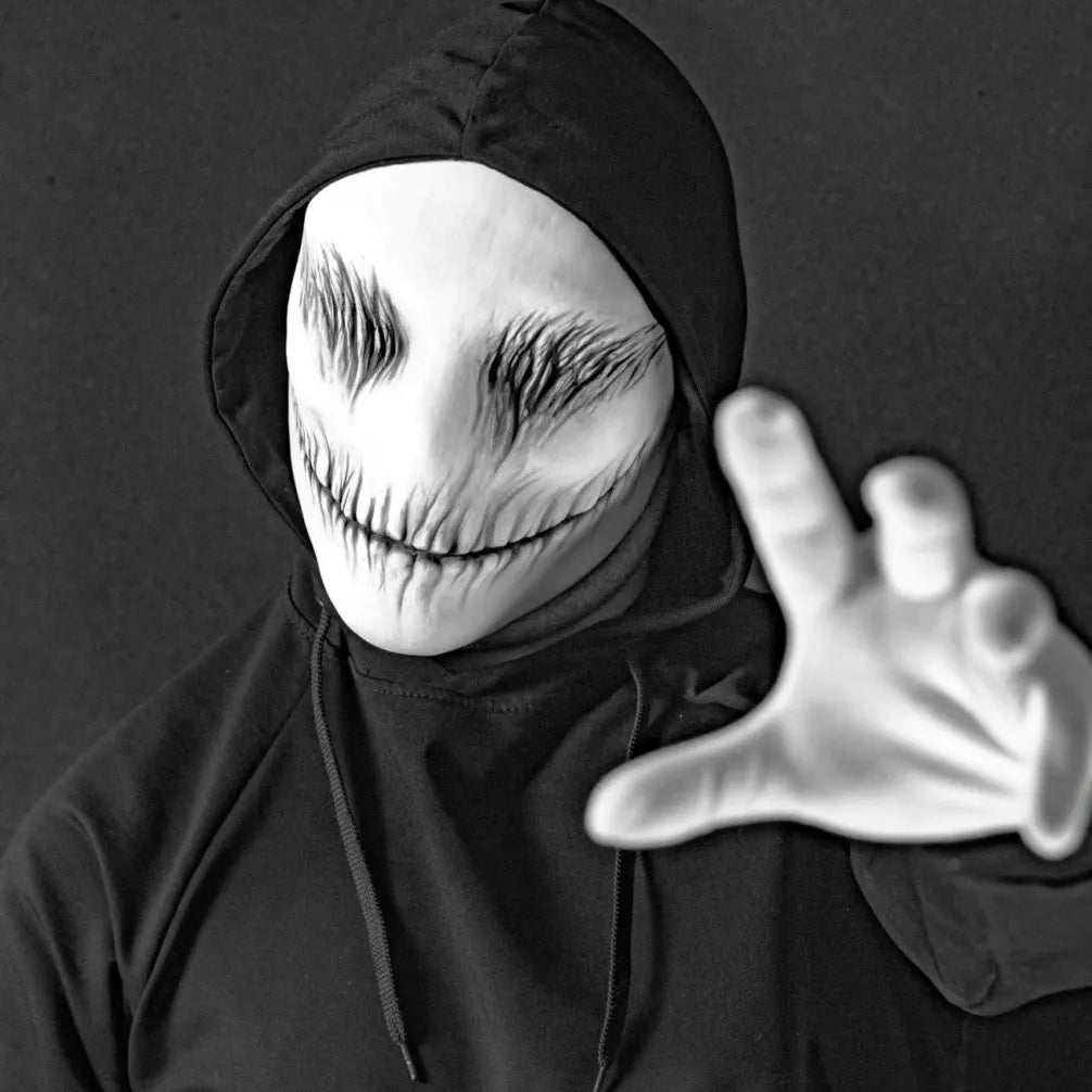 Slender Smile mask for cosplay halloween party or carnival