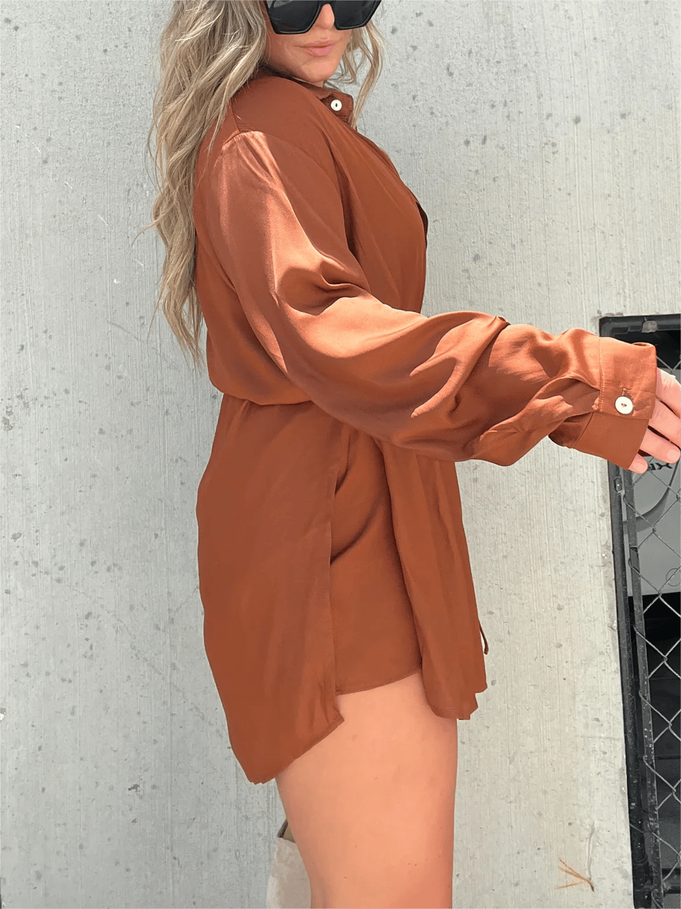 Women's Solid Color Long Sleeve Shirt Suit✨Buy 2 Free Shipping
