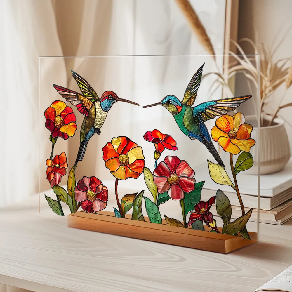 🌷🌼NEW - 🌻🌺Painted Colorful Flower Pattern Decor