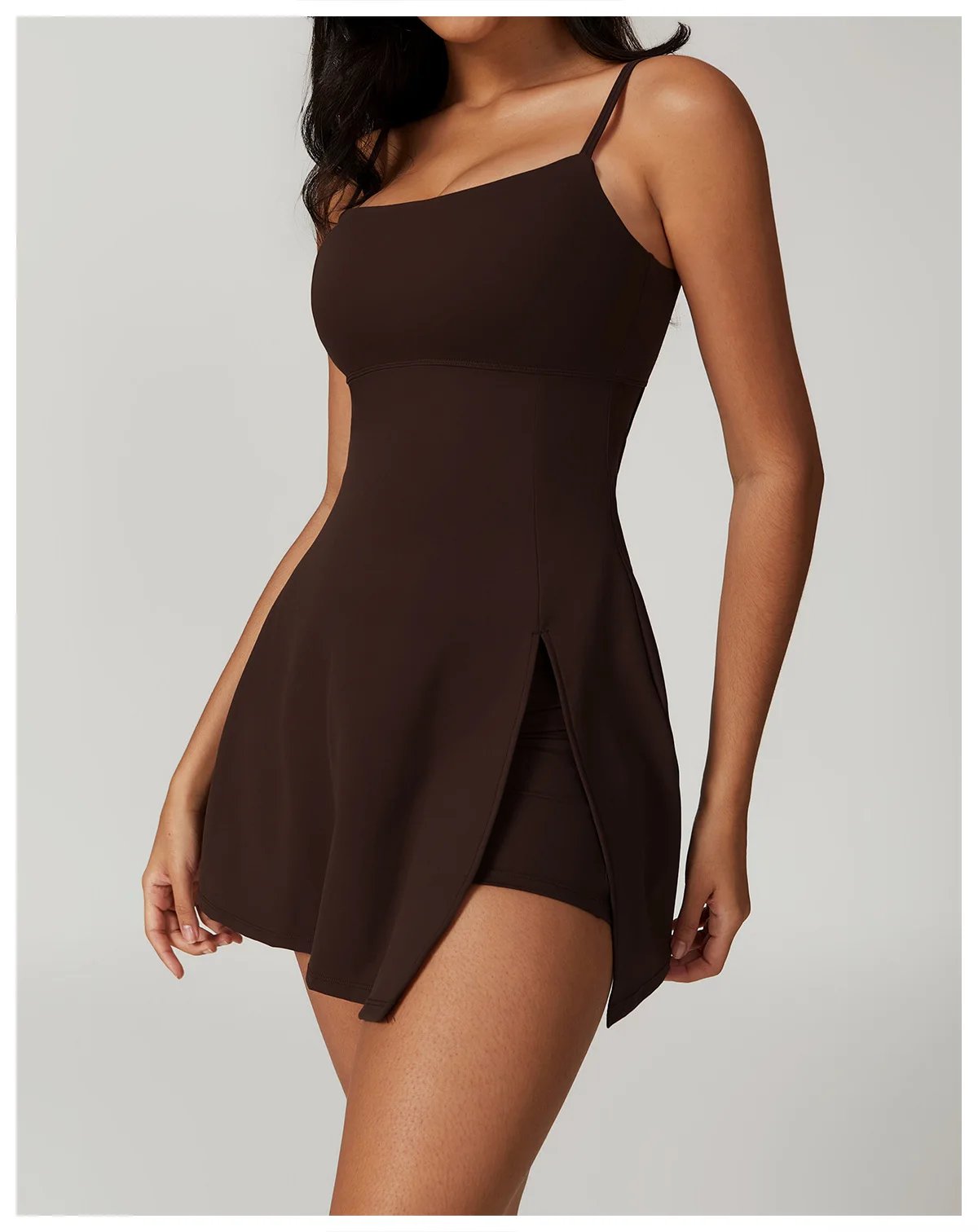 ✨[Official Brand Store]2 in 1 Split Hem Sports Dress(🔥Limited Time Discount)