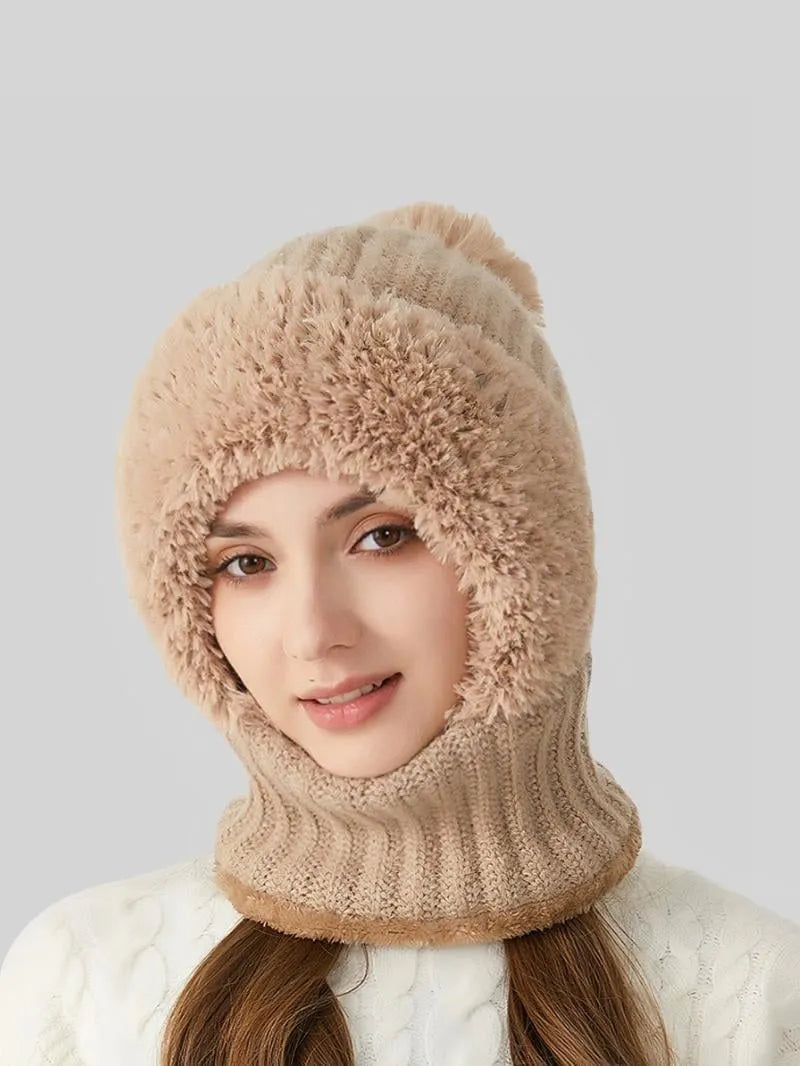 ❄️ Women's Pom Pom Knit Beanie Hat