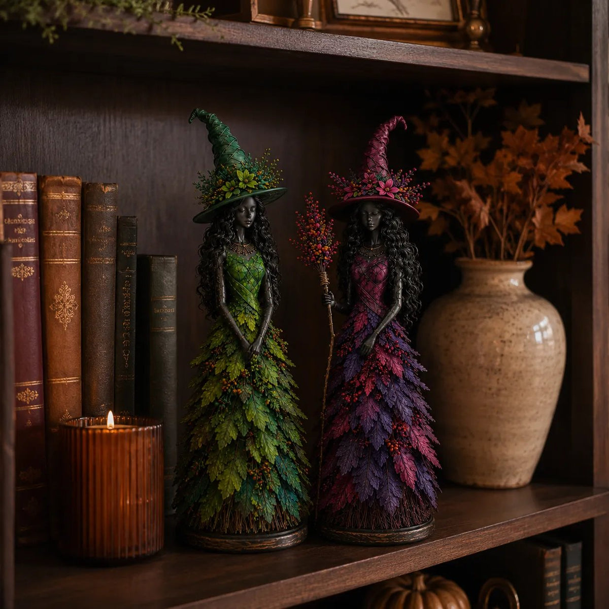 💥LAST DAY 49% OFF - 🧙 Enchanted Autumn Witch Figurine(✨Buy 2 Free Shipping)