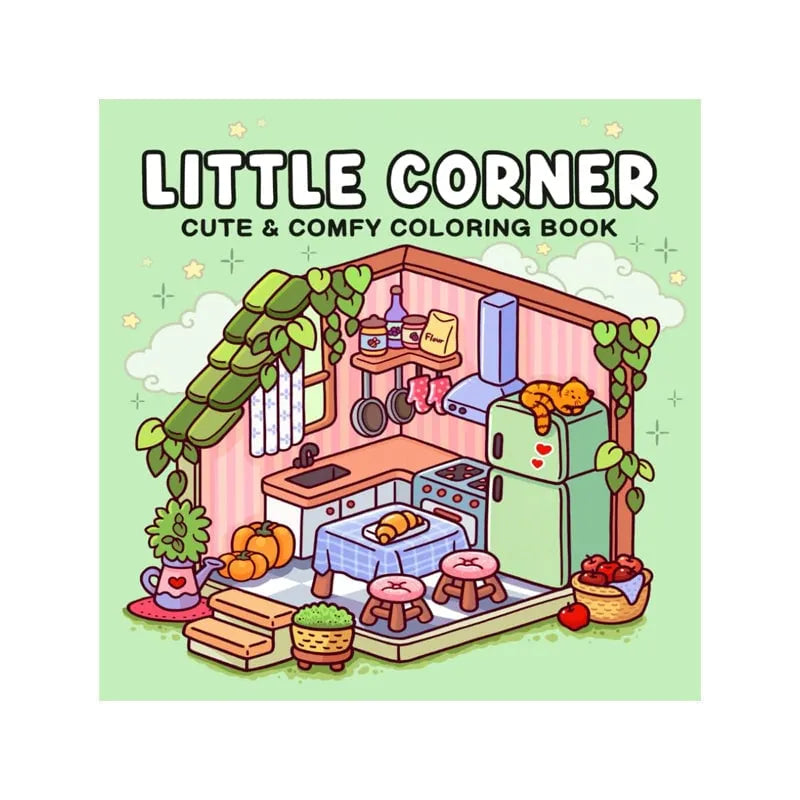 Little Cozy Corner Coloring Book For Adults and Teens