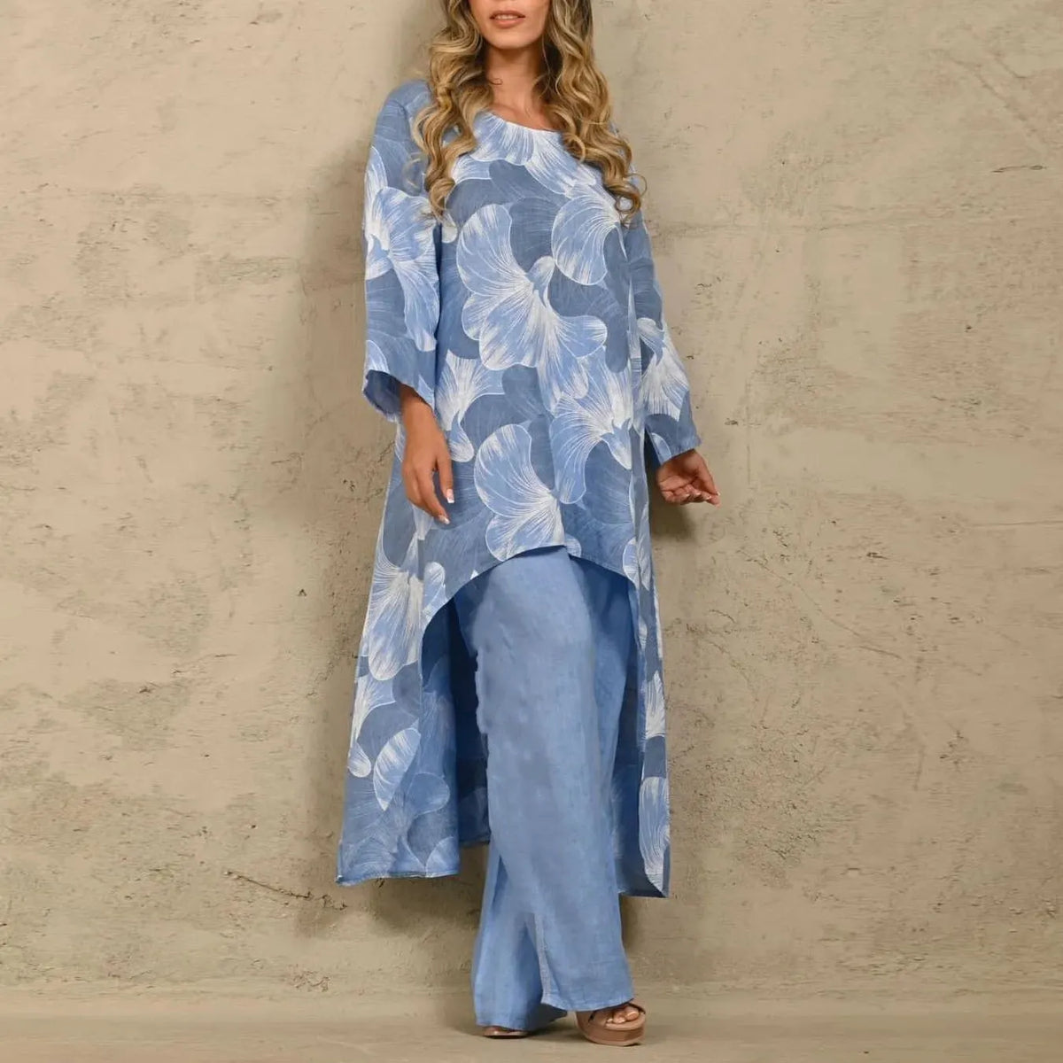 Summer Casual Loose Printed Two Piece Suit (Buy 2 Sets Free Shipping)