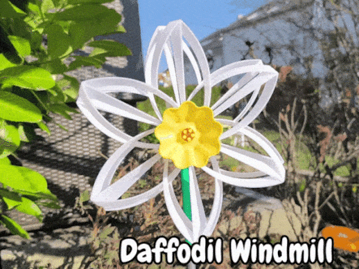 🔥Last 4 hours Sale: Save 49%-🌼Daffodil Windmill