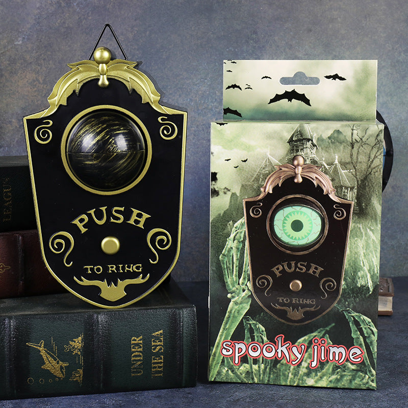 Halloween One-Eyed Doorbell Decoration