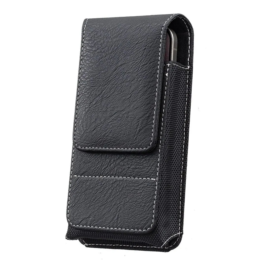 🔥 HOT SALE 🔥⚡Big Discount | Waist Belt Cell Phone Pouch 📱 Multi-Pocket Leather  Card Holder
