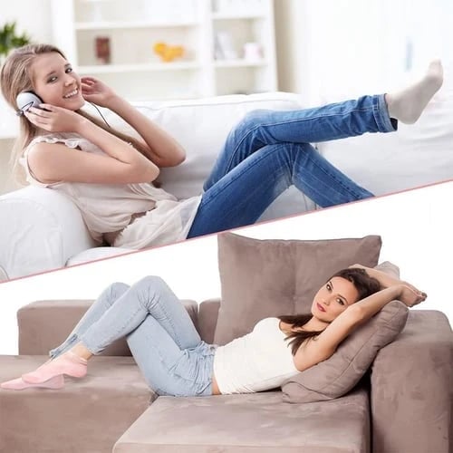 🎉🔥Hot Sale 49% OFF🔥 Women's Silicone Foot Socks – Moisturizing Gel, Cracked Heel Repair, Reusable 🦶