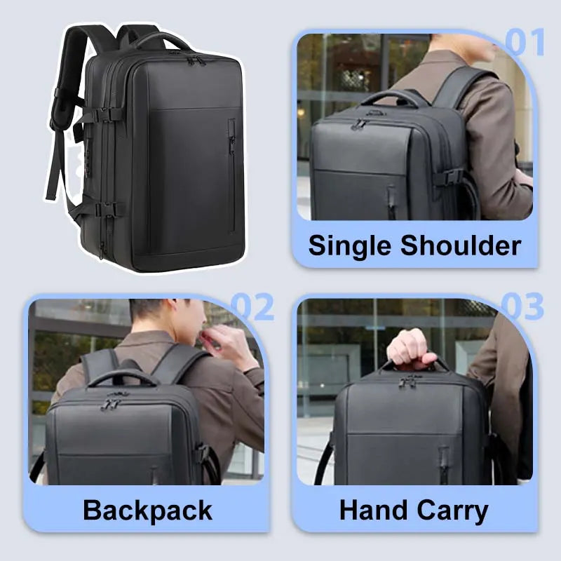 Air Vacuum Seal Large Capacity Backpack