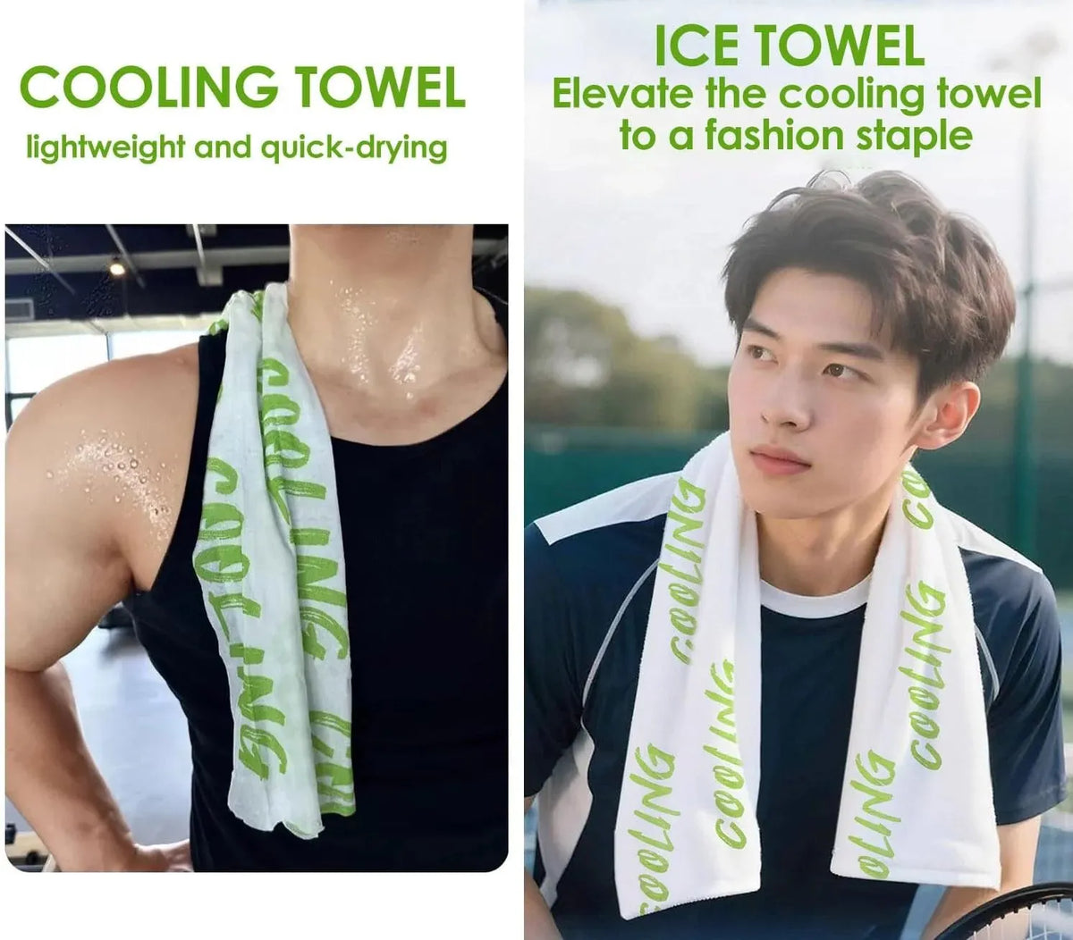 🔥 HOT SALE 🔥10-Pack Instant Cooling Towels – Individually Wrapped