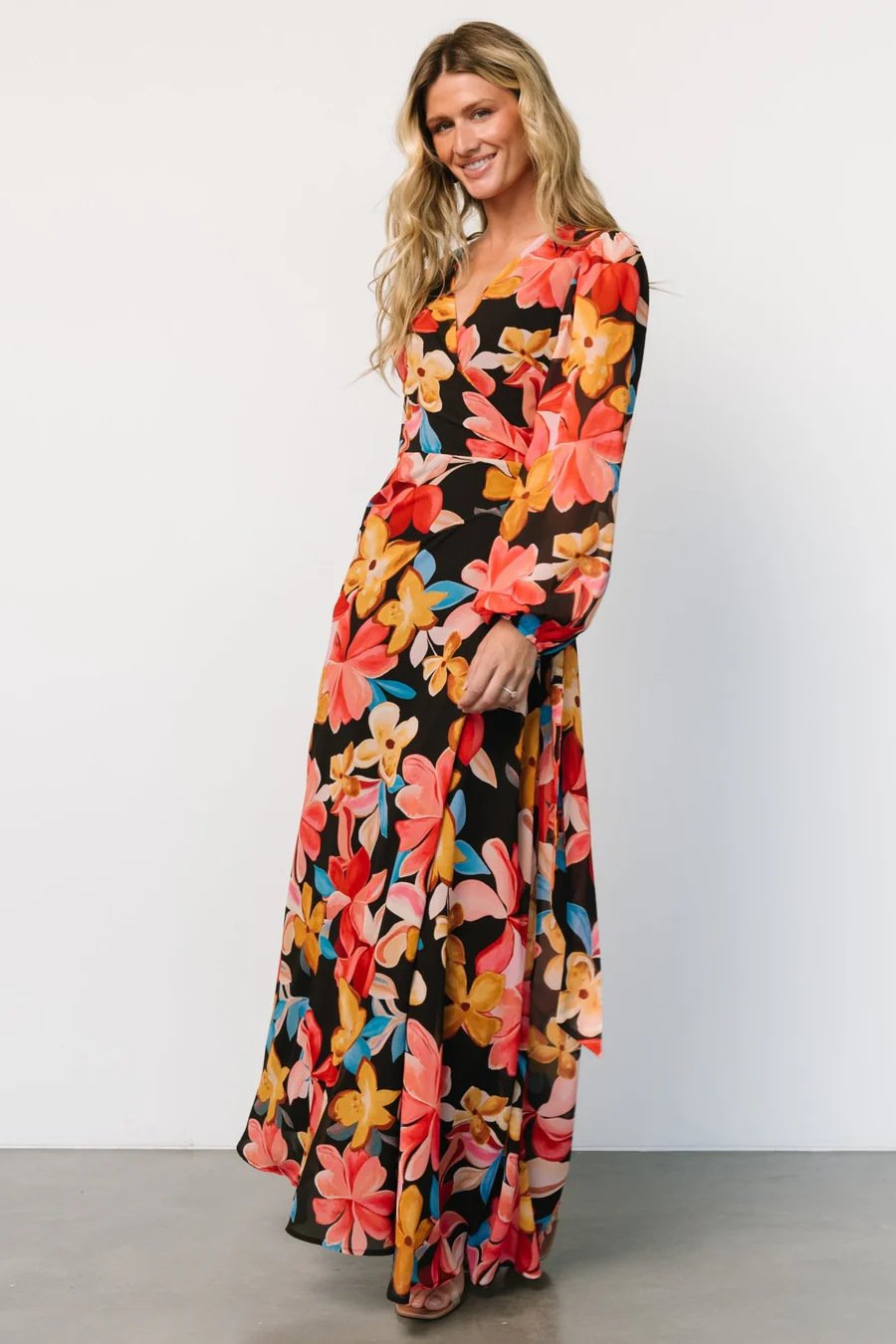Katinka Wrap Maxi Dress