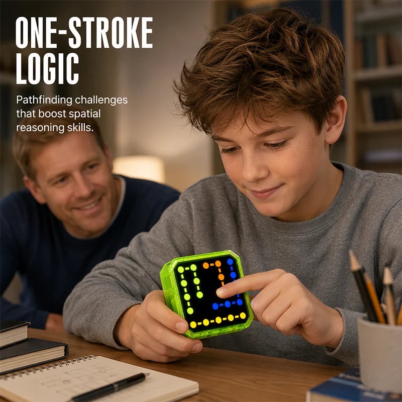 🎉Kids Interactive LED Logic Puzzle Game