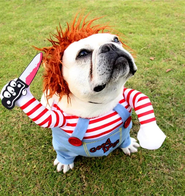 🔥Halloween Deadly Doll Costume - For Pets