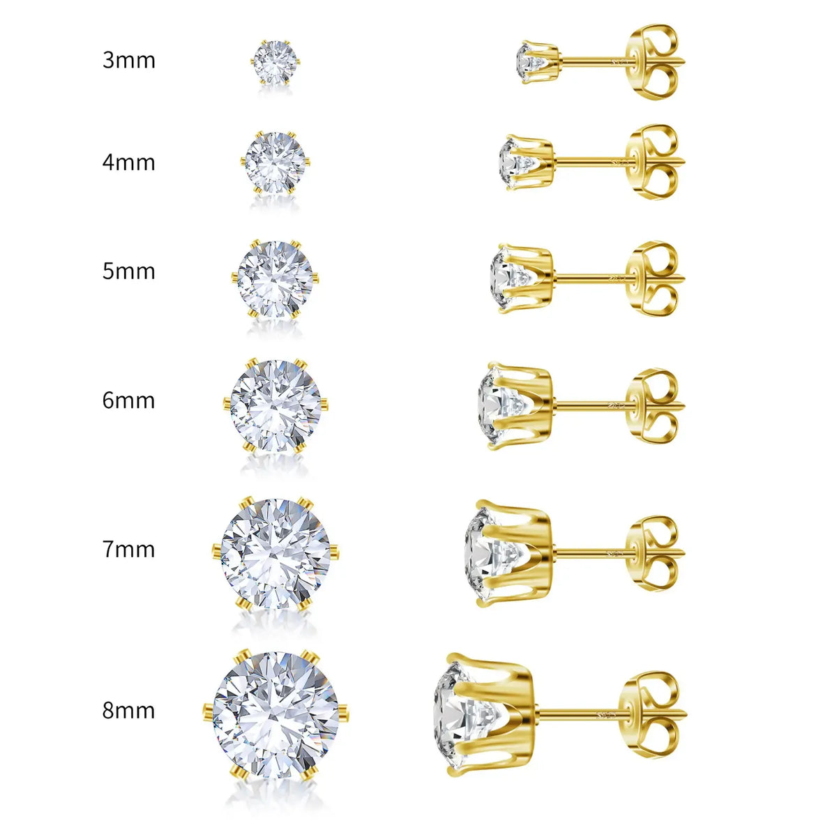 Classic Moissanite Earrings
