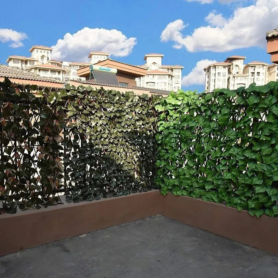 SUMMER PROMOTION-EXPANDABLE FAUX PRIVACY FENCE