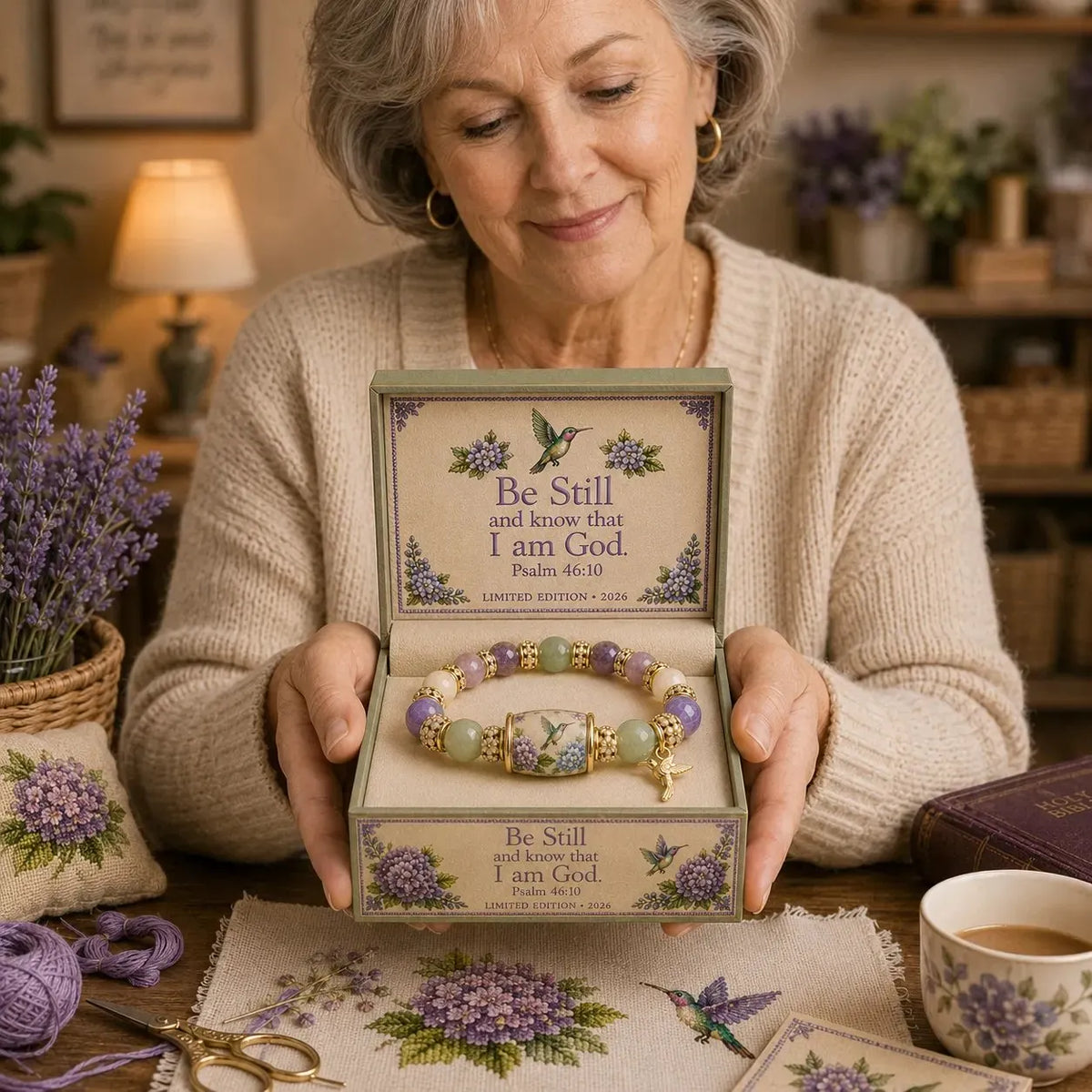 💜 Hummingbird Faith Bracelet – A Beautiful Reminder of God’s Love, Hope & Grace 🕊️