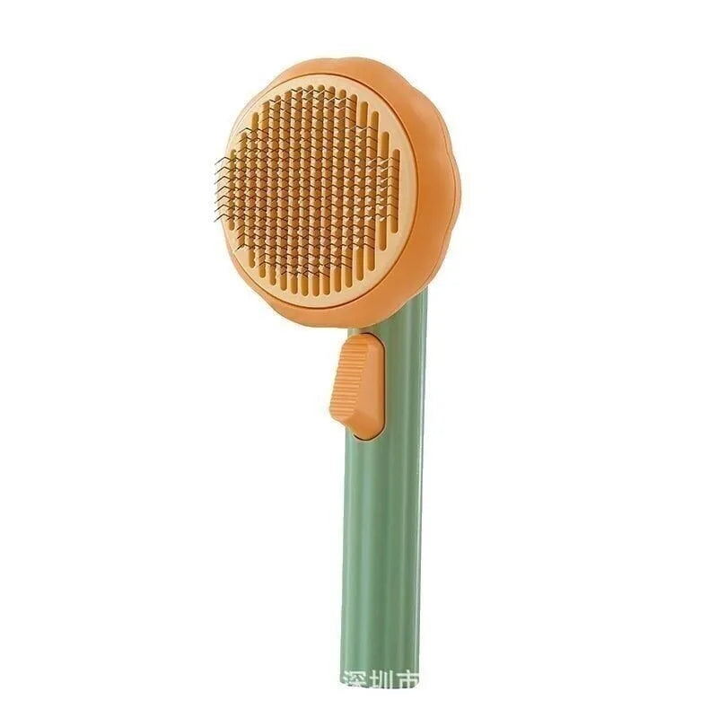 NEW YEAR HOT SALE 40% OFF-Pumpkin Pet Grooming Tool Pet Remove Hair Brush