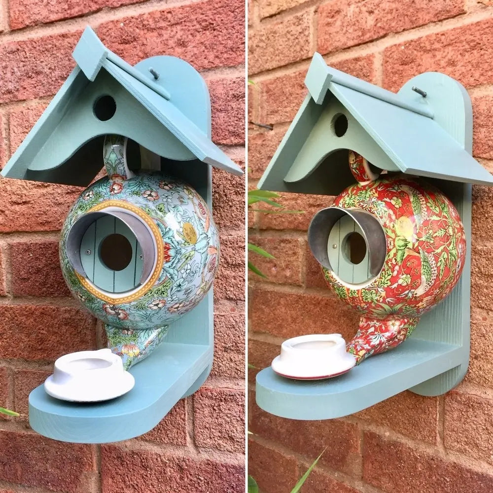 🐦Teapot Bird House and Feeder[ 🔥BUY 2 FREE SHIPPING🔥]