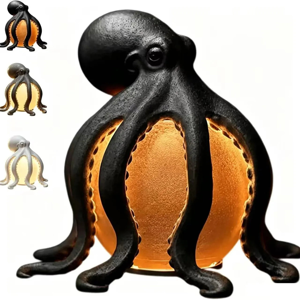 🔥HOT SALE🔥Only $29.99 This Week🌟🐙 Ocean Sculpture Octopus Ambient Table Lamp