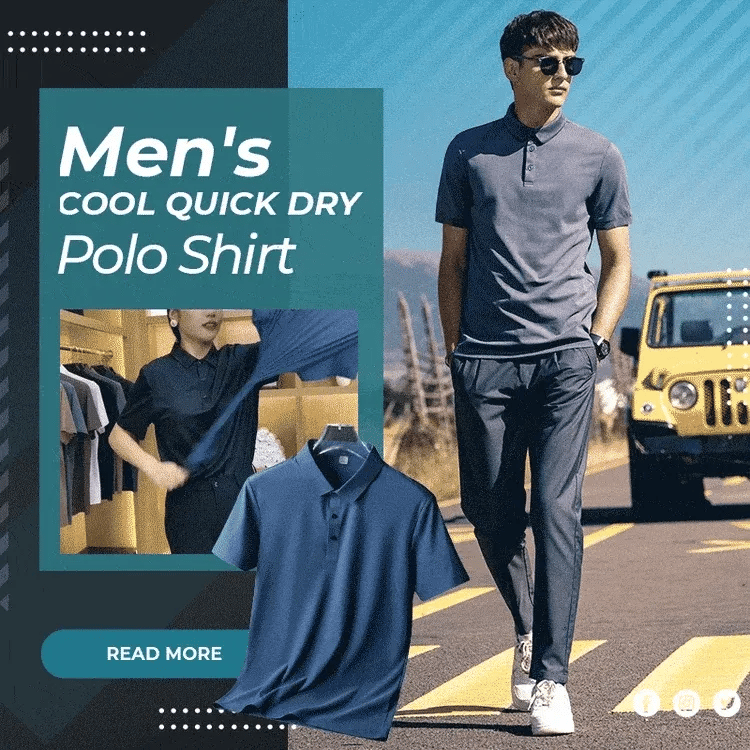 Men's Quick-drying POLO T-shirt (Buy 2 Free Shipping)
