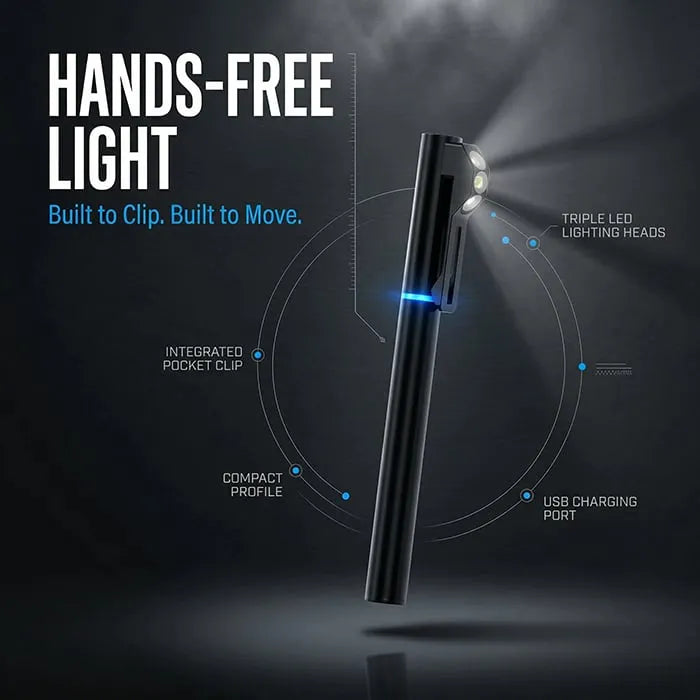 🎉💡 Ultimate Hands-Free Wearable Safety Light