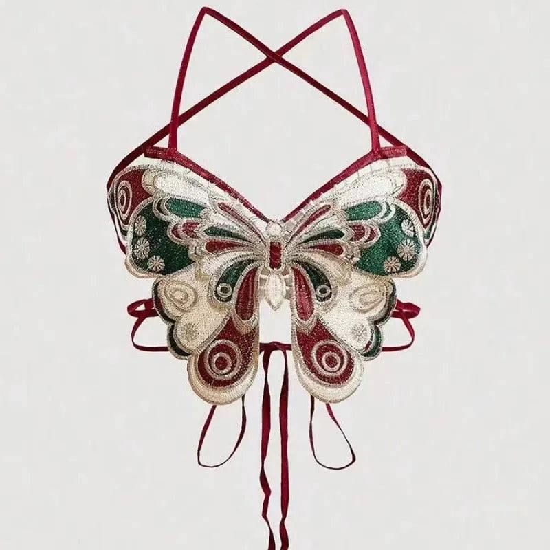 Butterfly Halter Top