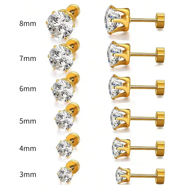 Classic Moissanite Earrings