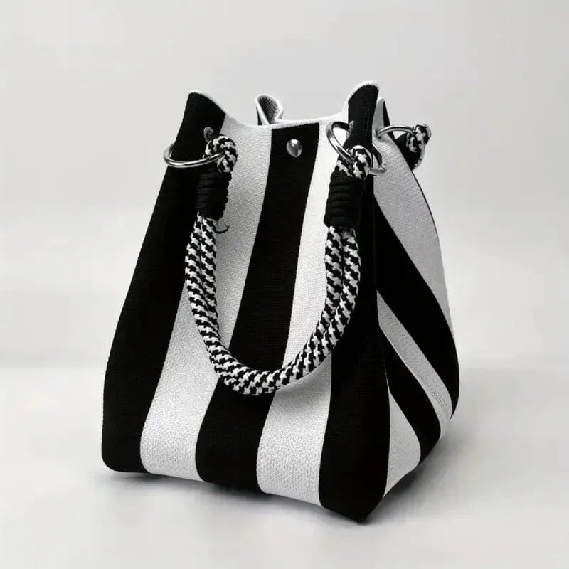 🔥HOT SALE🔥👜🏅Boho Woven Polyester Bucket Bag