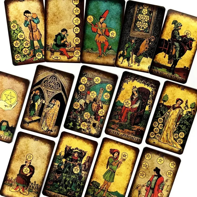 🔥Last 4 hours Sale: Save 50% -Borderless Tarot Reading Deck