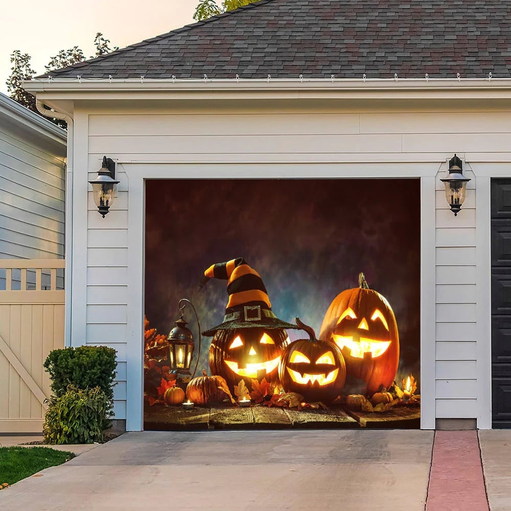 🔥💖Halloween Garage Door Decoration