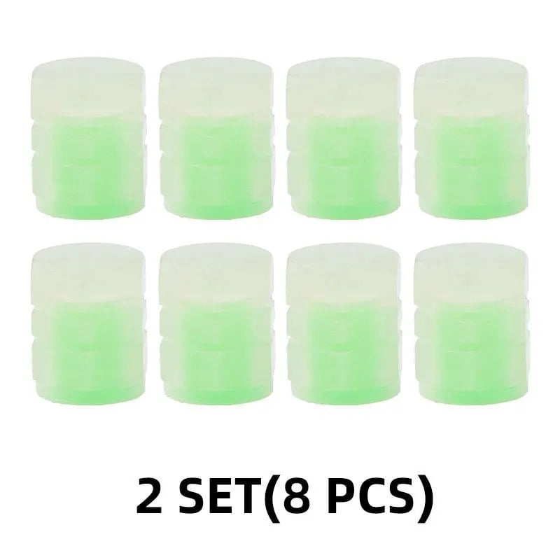 UNIVERSAL FLUORESCENT CAR TIRE VALVE CAPS 4PCS✨FREE SHIPPING OVER $49.99✨