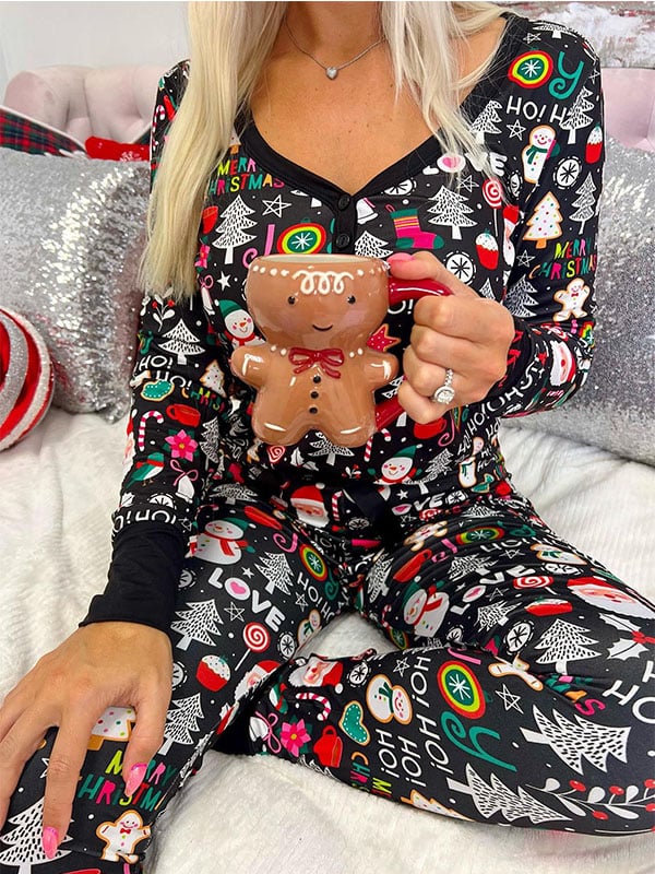🎄Holiday Cheer Pajama Set (Buy 2 Sets Free Shipping)