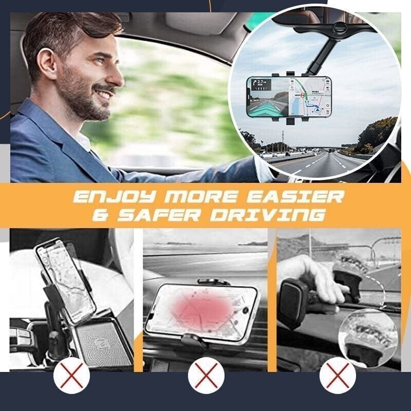 💖Hot Sale- 45% OFF🌹NEW Rotatable Car Phone Holder
