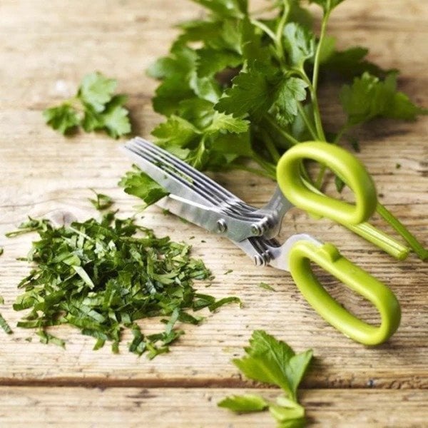 (💕Mother's Day Sale-49% OFF) Multi Blade Herb Scissors,BUY 2 GET 1 FREE ( 3 PCS)