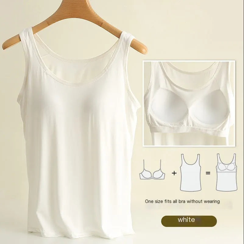 2 in 1 Tank Top + Bra