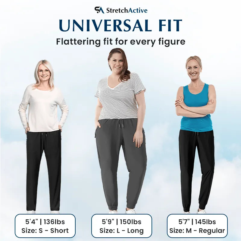 🔥HOT SALE🔥Last Day 49% OFF - Unisex Quick Dry Pull-on Stretch Pants