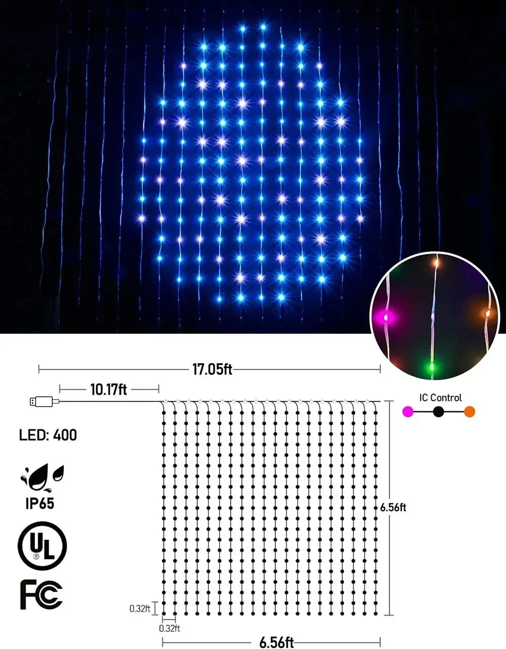 Smart Curtain Lights💡—Create atmosphere