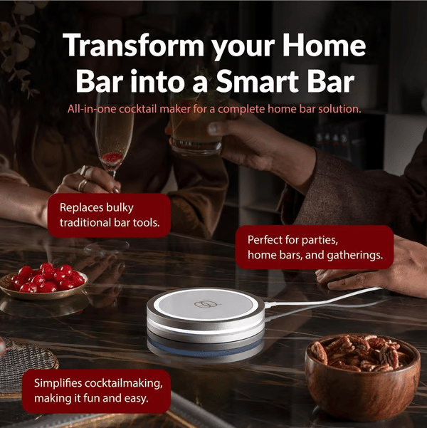 Barsys Smart Coaster 2.0 Cocktail Machine – Your Home Smart Mixologist, Grab Now!